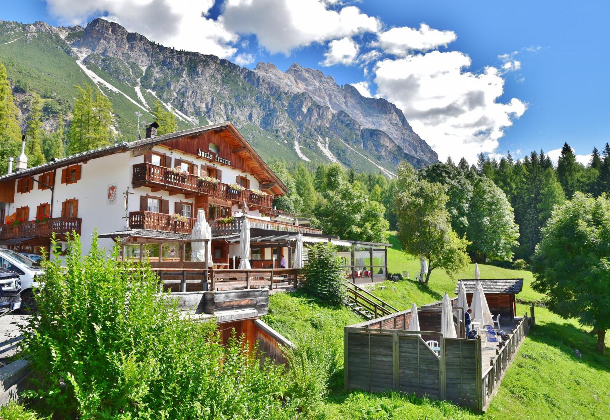 Baita Fraina Cortina d'Ampezzo Ngoại thất bức ảnh