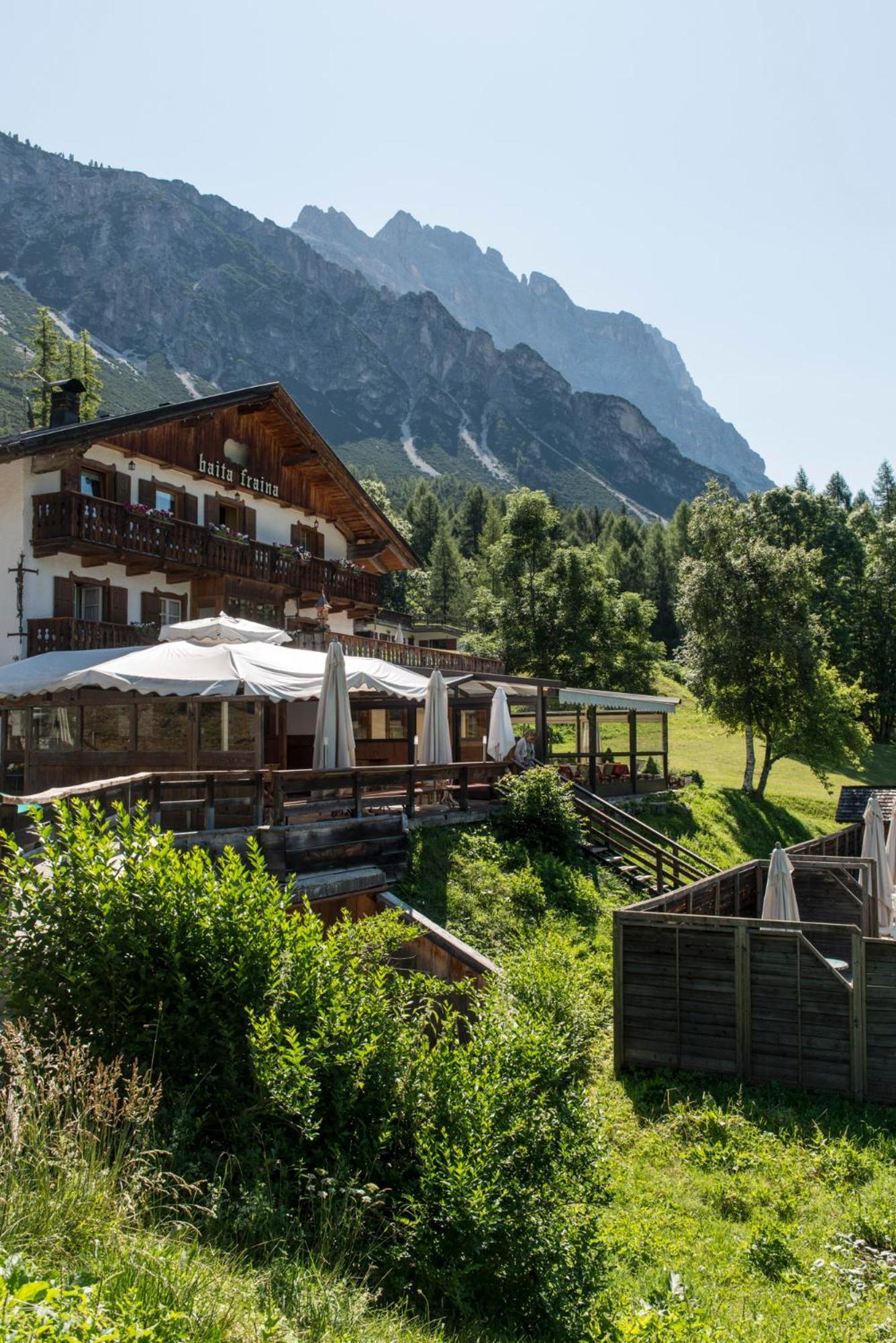 Baita Fraina Cortina d'Ampezzo Ngoại thất bức ảnh