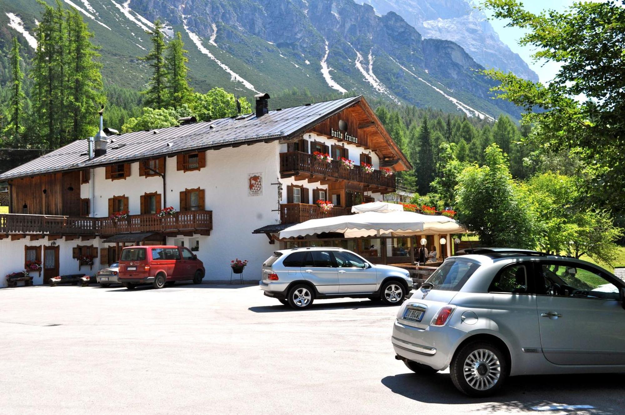 Baita Fraina Cortina d'Ampezzo Ngoại thất bức ảnh
