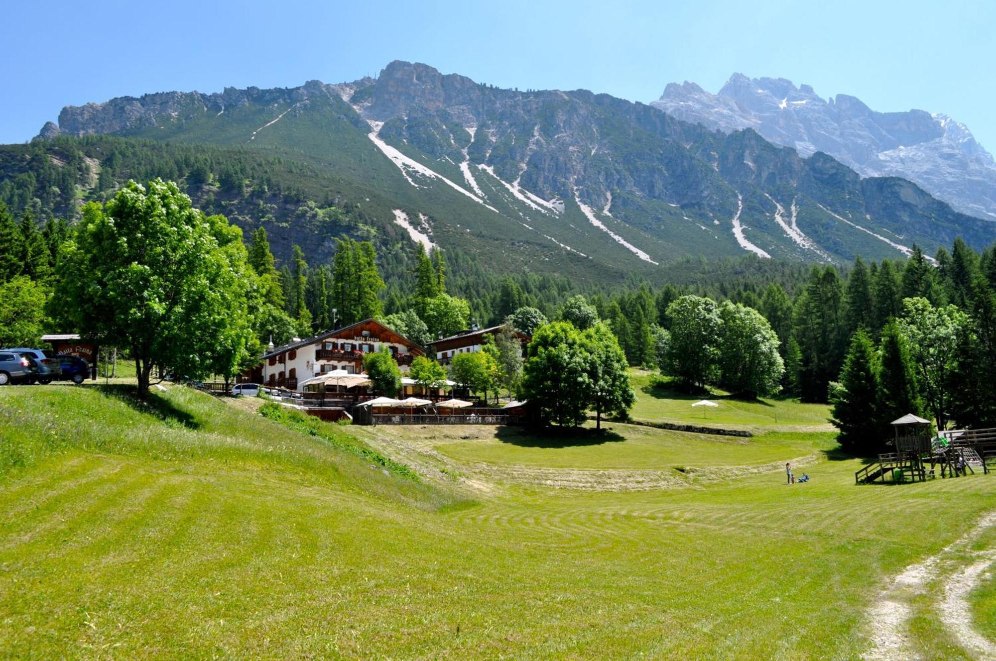Baita Fraina Cortina d'Ampezzo Ngoại thất bức ảnh